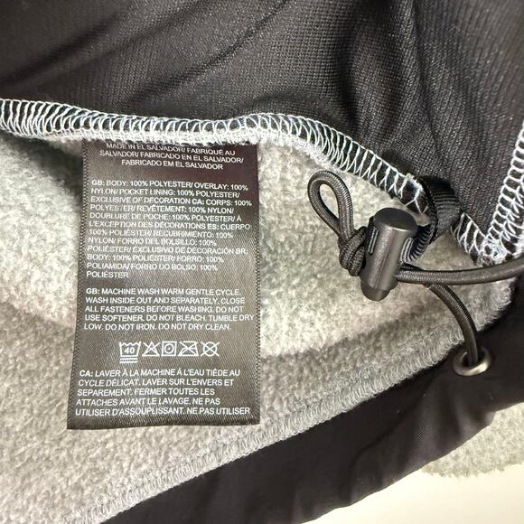 The North Face Men’s Retro Denali Fleece Jacket Black/Gray Sz M Outdoor Hiking - Picture 10 of 15